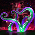 Witchwood™ Halloween Inflatables 7.2 FT Octopus Tentacles Inflatable with Built-in LEDs, Halloween Inflatable Octopus Blow Up Octopus Tentacles, Outdoor Halloween Decorations Clearance for Holiday Party