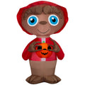 Witchwood™ SS555113G 38 in. Air Blown Inflatable E.T. The Extra-Terrestrial with Jack-O-Lantern Halloween Outdoor Decoration