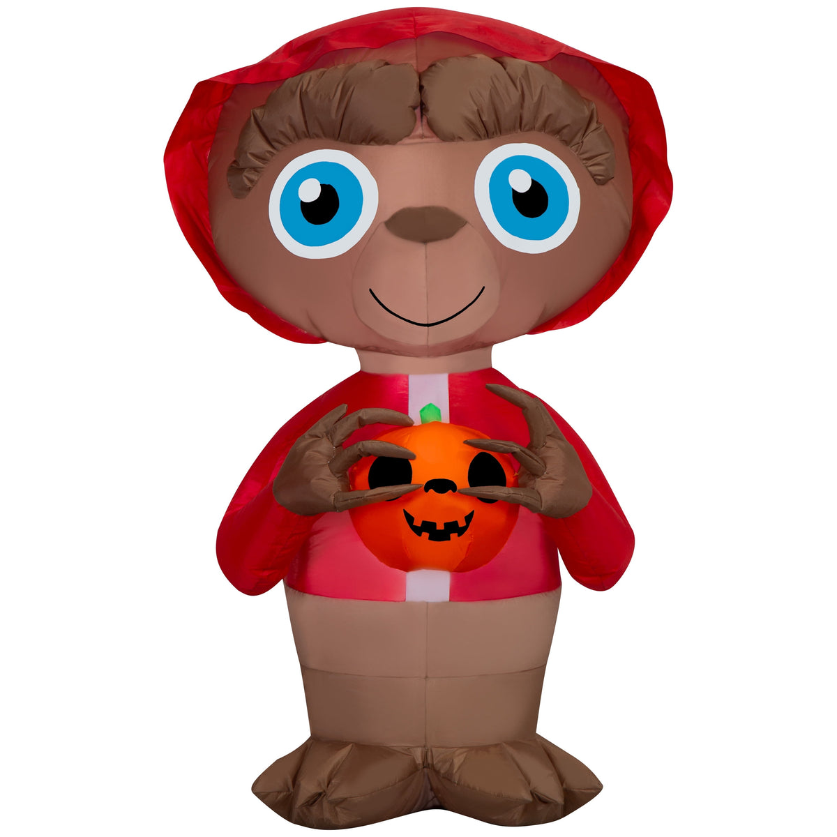 Witchwood™ SS555113G 38 in. Air Blown Inflatable E.T. The Extra-Terrestrial with Jack-O-Lantern Halloween Outdoor Decoration