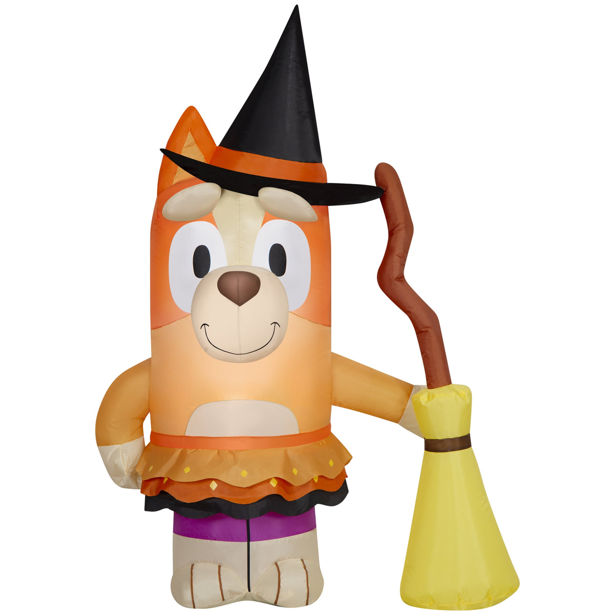Witchwood™ Halloween Inflatable Bingo in Witch Costume , 3.5 ft Tall, Multi