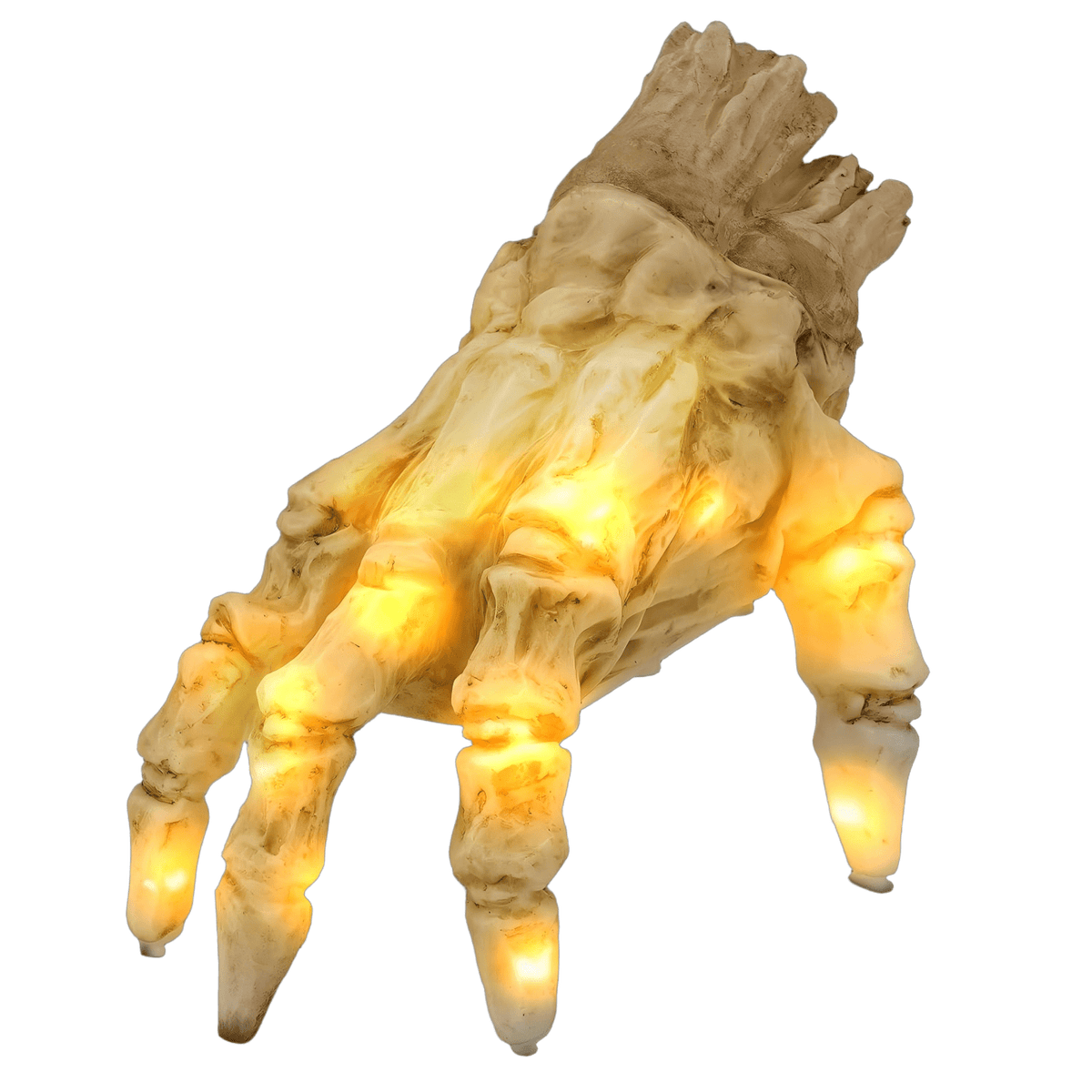 Witchwood™ Halloween Animated Decoration, Sound-Activated Crawling Zombie Hand with Spooky Sound - Realistic Haunted House Prop