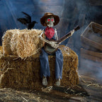 Witchwood™ 39" Animated Skeleton Playing Banjo Decoration