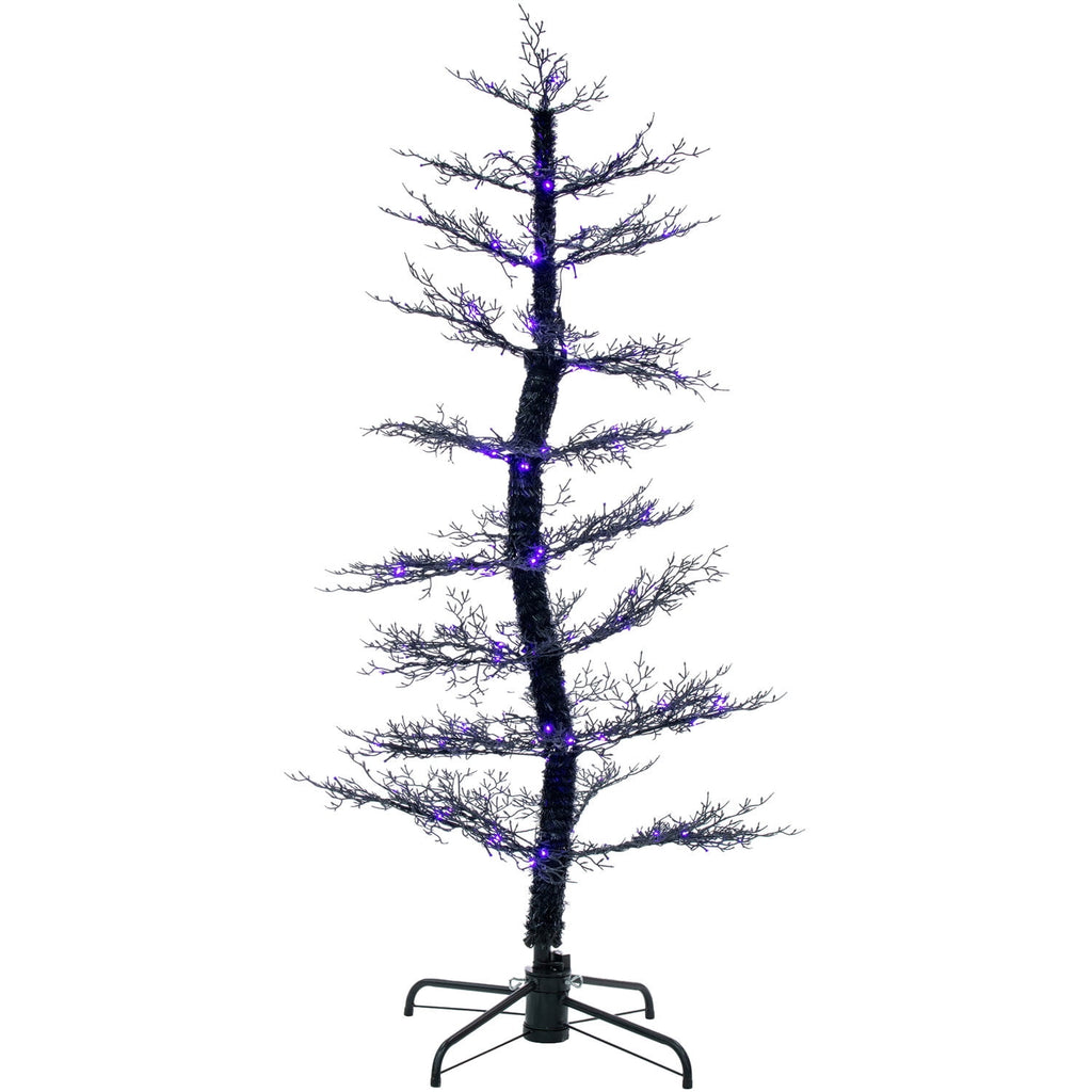 Witchwood™ 5 ft Dancing Halloween Tree Animatronic, Halloween Decor, HH050DANCETR-PUR