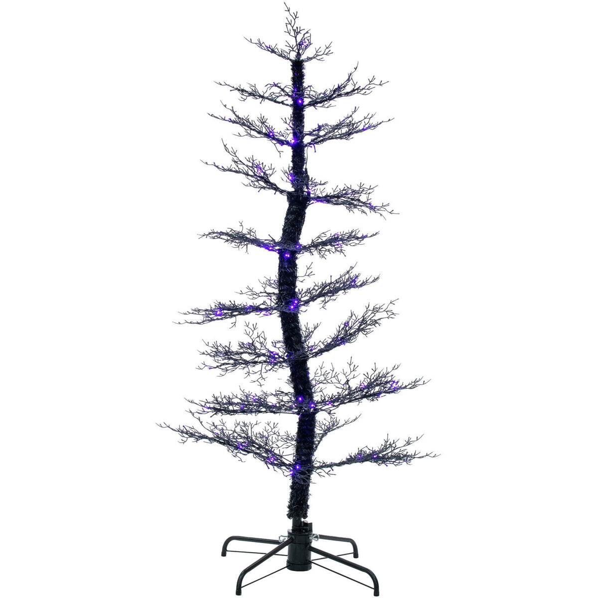 Witchwood™ 5 ft Dancing Halloween Tree Animatronic, Halloween Decor, HH050DANCETR-PUR