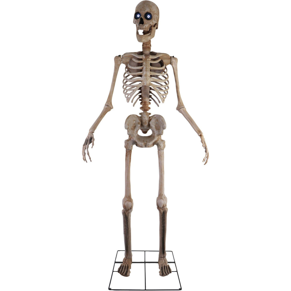 Witchwood™ 8 ft Tall Motion-Activated Towering Skeleton, Premium Talking Halloween Animatronic Decoration, Plug-In, HHTWRSKEL-2FLSA