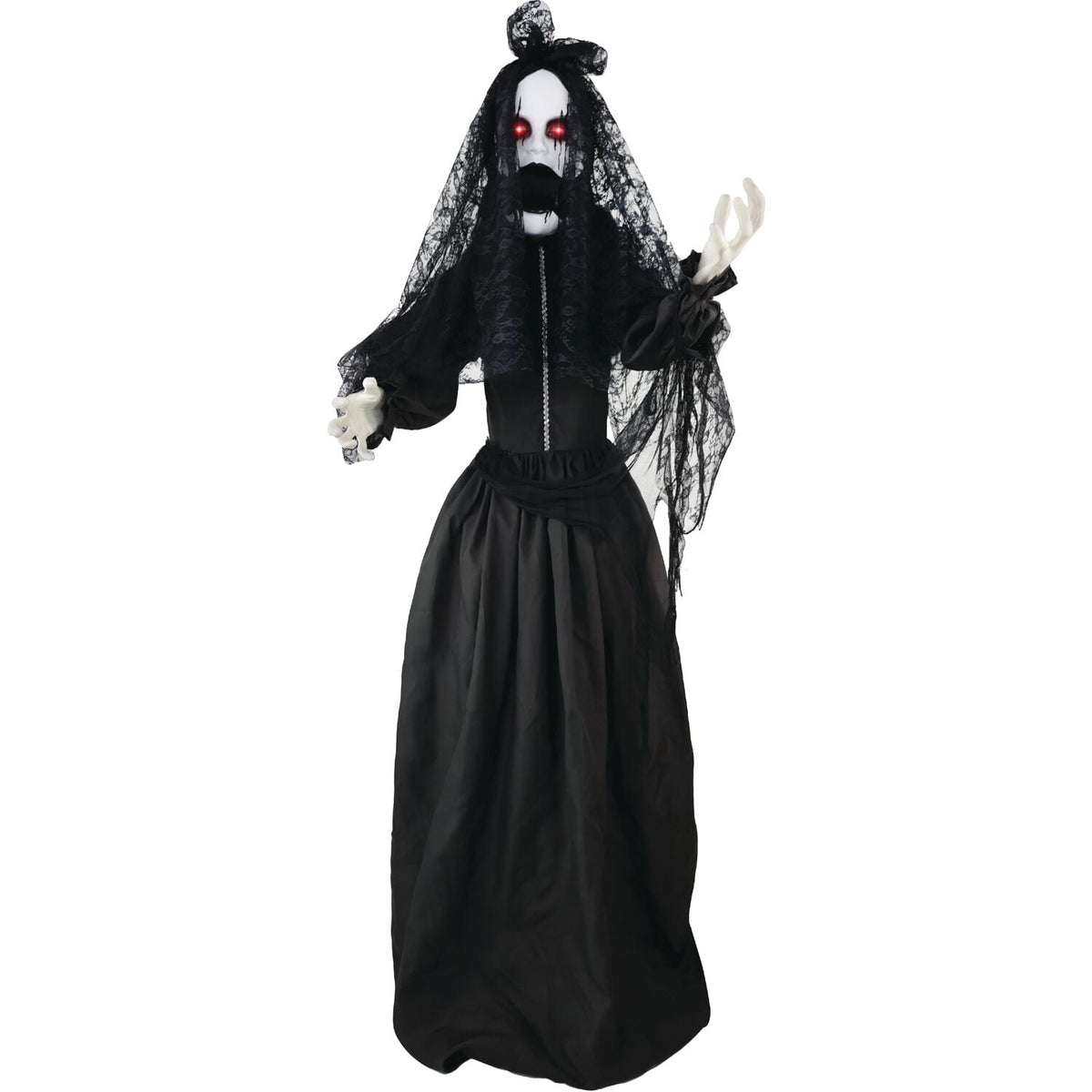 Witchwood™ 6.5 Ft Life-Size Animatronic Bride Indoor/Outdoor , Multicolor, HHLADY-2FLSA