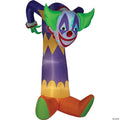 Witchwood™ Kaleidoscope Clown Airblown Halloween Yard Inflatable, 7.5'