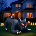 Witchwood™ 4.5' Halloween Inflatables Outdoor Halloween Decoration Giant Cat Blow up Decor