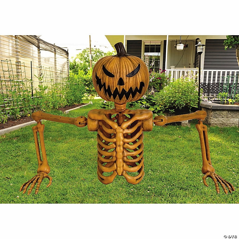 Witchwood™ FW96020 4 ft. Jack-O-Lantern Groundbreaker Halloween Outdoor Decoration