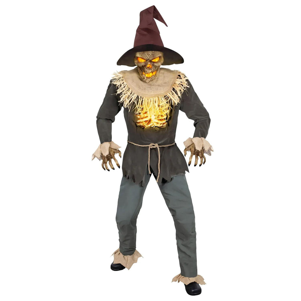 Witchwood™ 8 1/2 Ft. Animated Scarecrow Halloween Decoration