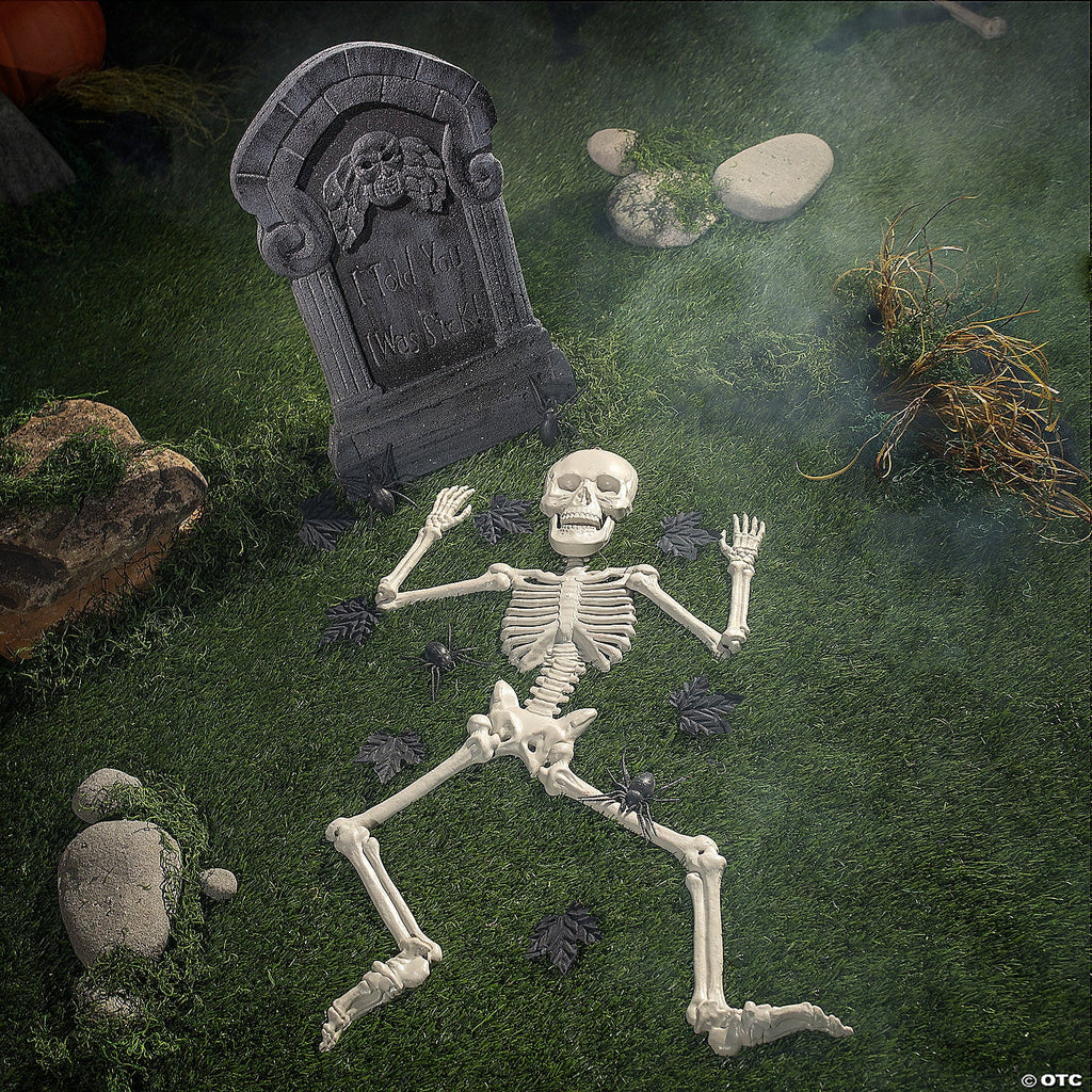 Witchwood™ I Told You I Was Sick Tombstone & Skeleton Graveyard Halloween Decorations Set 24 Pc. - One Size