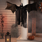 Witchwood™ LED Lighted Animated Winged Grim Reaper Halloween Decoration - 50"