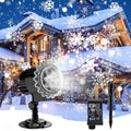Witchwood™ Outdoor high brightness snowflake projection light, holiday decoration ambient light, Christmas Halloween laser light, light show, waterproof function, indoor home, Christmas, wedding Mother's Day