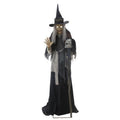 Witchwood™ Animated Lunging Haggard Witch Halloween Decoration - 6 ft