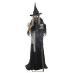 Witchwood™ Animated Lunging Haggard Witch Halloween Decoration - 6 ft