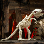 Witchwood™ 15 1/2" Animated Light-Up Tyrannosaurus Rex Skeleton Halloween Decoration - One Size
