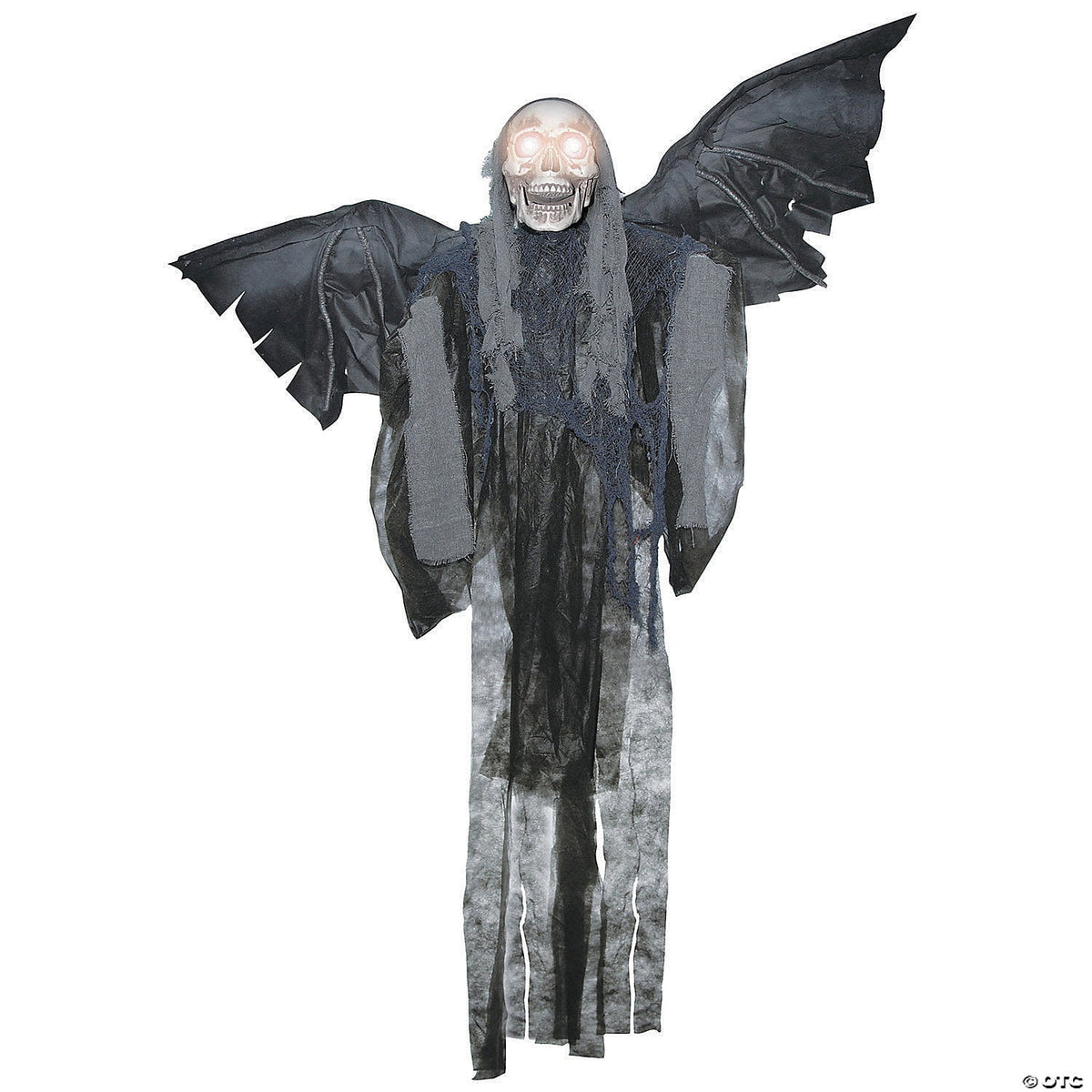 Witchwood™ Sunstar Winged Reaper Talking Light-Up Hanging Halloween Decoration - 60 in