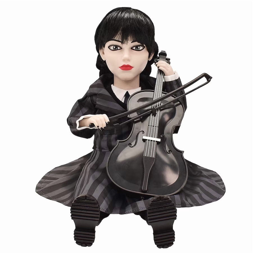Witchwood™ The Addams Family Wednesday Halloween Animated Doll Tabletop Decor 13 in