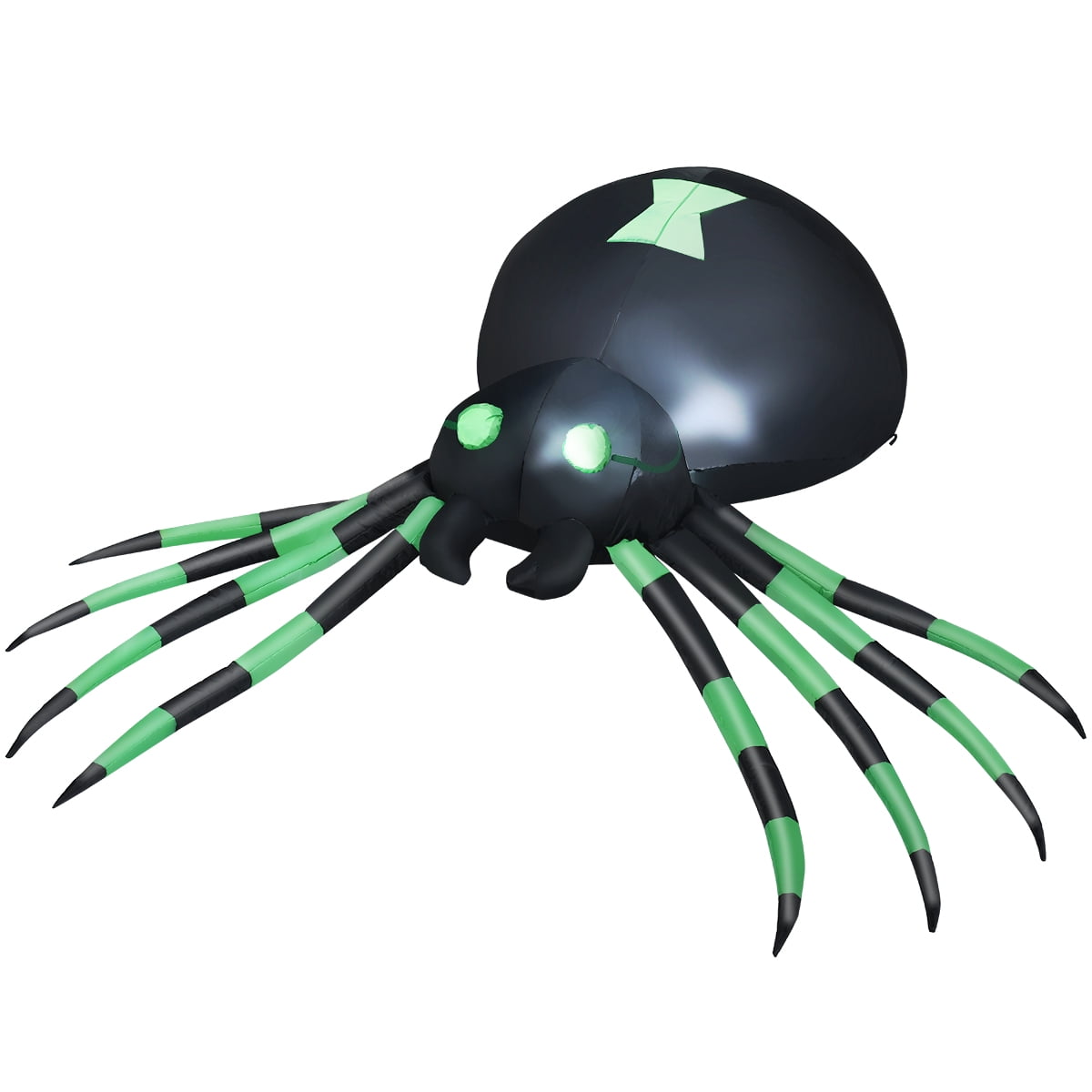 Witchwood™ Patiojoy Halloween Decoration 6FT Inflatable Blow-Up Spider With LED Lights Outdoor Yard