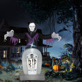 Witchwood™ Inflatable Halloween Decoration 6 FT Reaper for Halloween Party Outdoor, Yard, Garden, Lawn Decorations