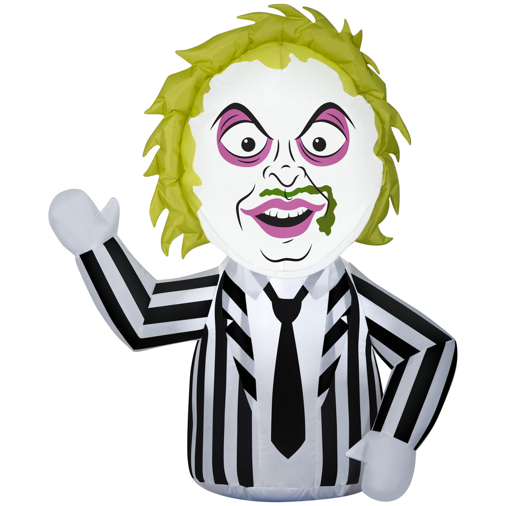 Witchwood™ Warner Bros. Stylized Beetlejuice Airblown Yard Inflatable, 36"