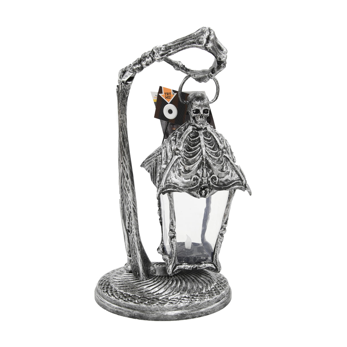 Witchwood™ Halloween Light Up Skeleton Lantern Tabletop or Hanging Wall Decoration