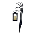 Witchwood™ Zombie Hand Black Halloween Décor with Lantern, LED & Stake, 2.3-Ft