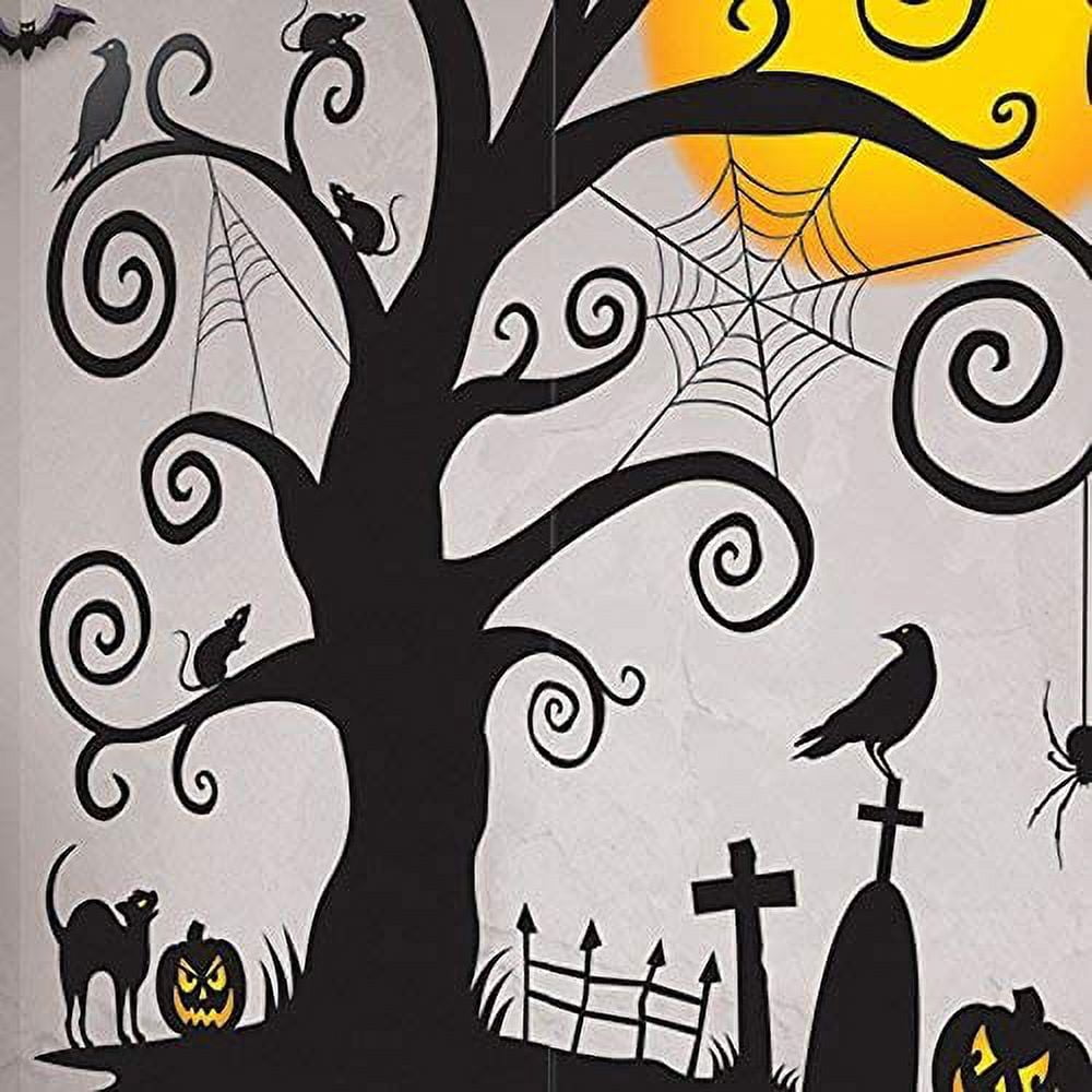 Witchwood™ Halloween Deluxe Wall Decorating Kit (32pc)