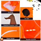 Witchwood™ Gymax 4ft Inflatable Pumpkin Blow Up Halloween Decoration w/ Built-in LED Light