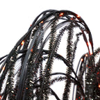 Witchwood™ 6 ft Black Willow Tree with Orange and Purple LED Lights for Outdoor Halloween Decor