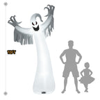 Witchwood™ Gymax 12ft Inflatable Halloween Blow Up Ghost Decoration w/ Built-in LED Light