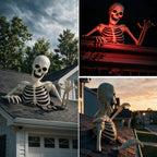 Witchwood™ 48" Halloween Giant Groundbreaker Skeleton, Halloween Decoration for Outdoor Yard and Porch