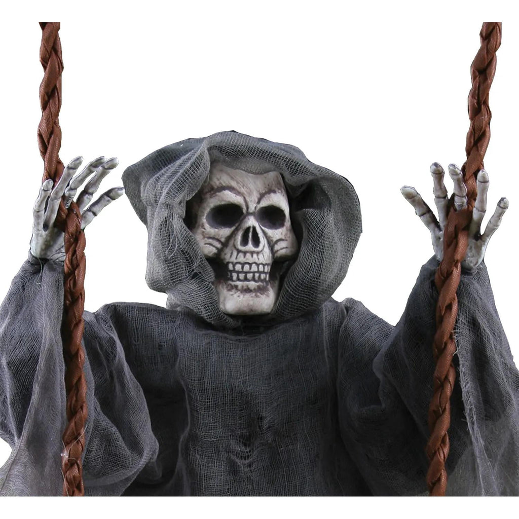 Witchwood™ Fun World Reaper On Swing Prop Halloween Decoration - 36 in