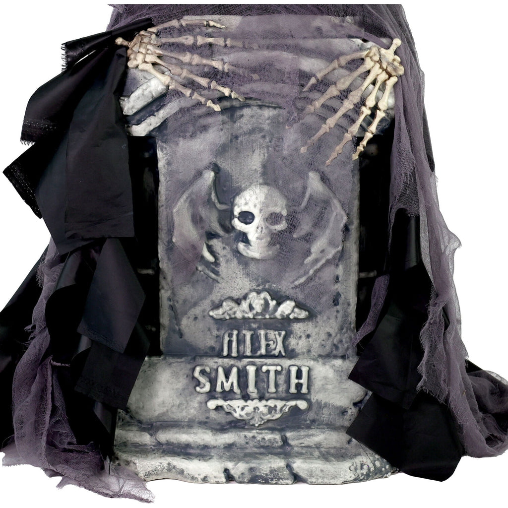 Witchwood™ 3 ft Touch-Activated Rising Reaper with Tombstone Halloween Accessory, HHRPRTOMB-2FLSA