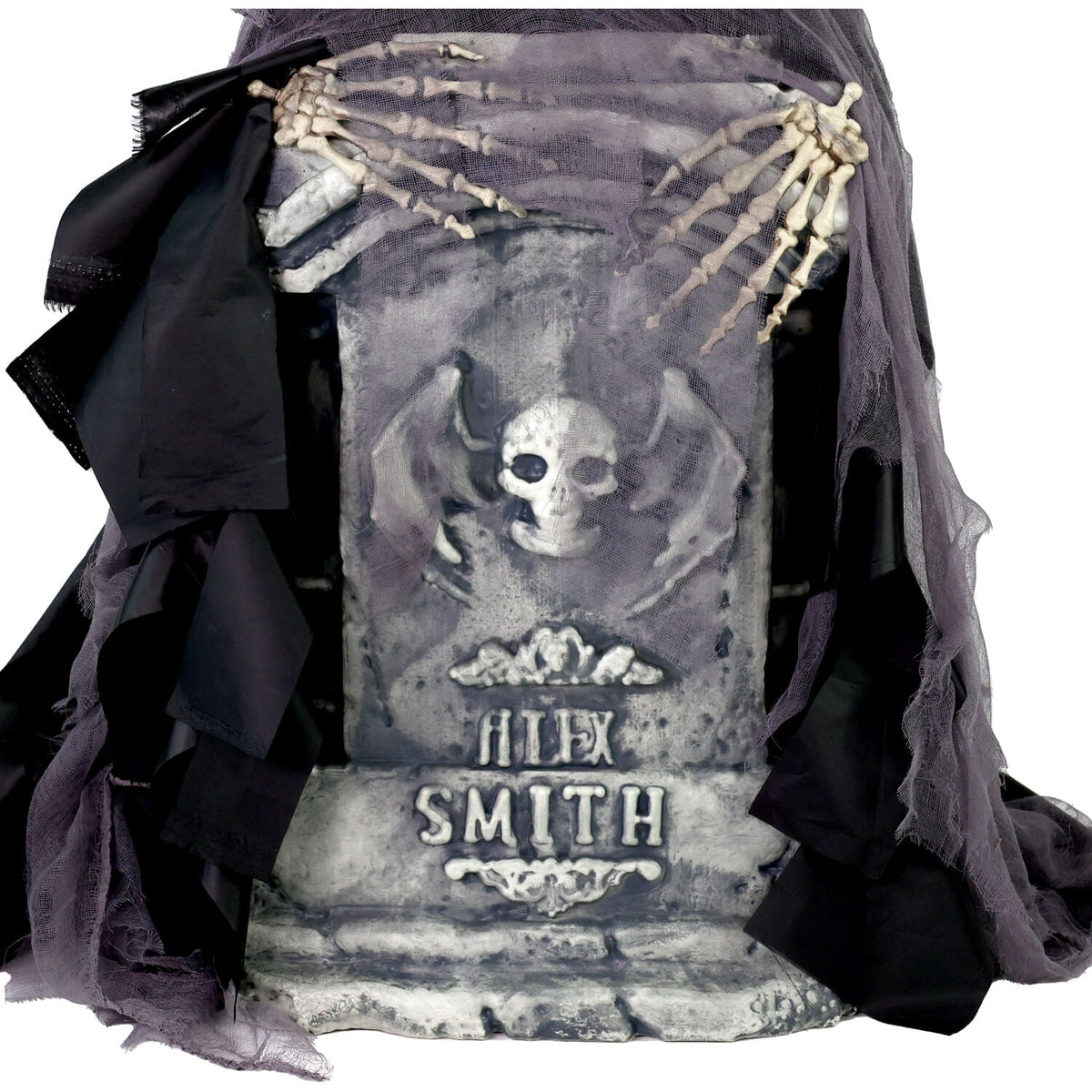 Witchwood™ 3 ft Touch-Activated Rising Reaper with Tombstone Halloween Accessory, HHRPRTOMB-2FLSA