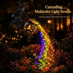 Witchwood™ Halloween Witch Cauldron Garden Light, Waterfall-Style Enchanted Witch Cauldron Garden Decoration, Halloween LED Projector Lights Decorations Outdoor with Stake for Yard Lawn Porch Party