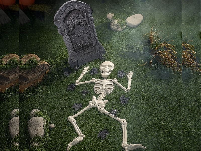 Witchwood™ I Told You I Was Sick Tombstone & Skeleton Graveyard Halloween Decorations Set 24 Pc. - One Size