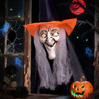Witchwood™ Fun Little Toys 3 Pcs Halloween Witch Decorations, 43" Wicked Witches Decor, Scary Halloween Stakes for Outdoor Graveyard, Garden, Yard, Lawn, Walkway Party Supplies