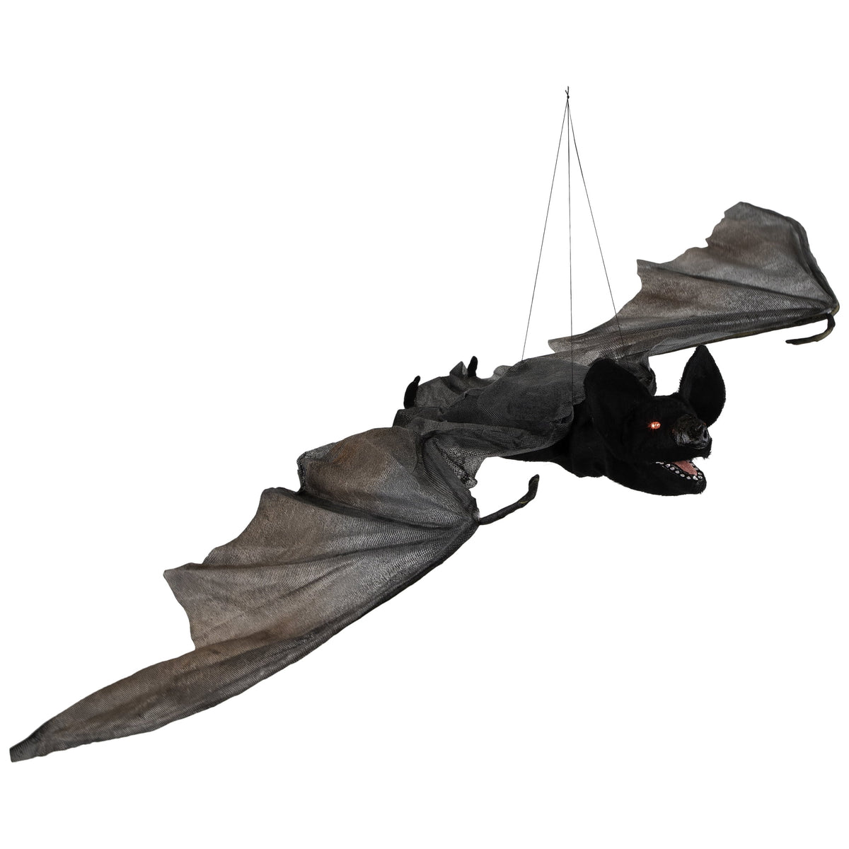 Witchwood™ LED Lighted Animated Halloween Bat with Wings - 48"