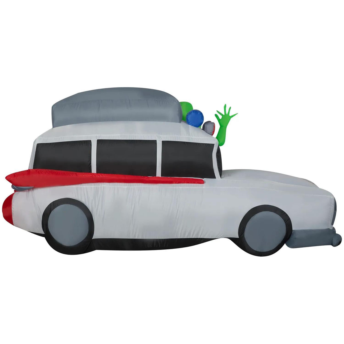 Witchwood™ 44 Airblown Blowup Inflatable Ghostbusters Ecto-1 with Slimer Halloween Outdoor Yard Decoration