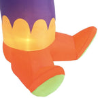 Witchwood™ Kaleidoscope Clown Airblown Halloween Yard Inflatable, 7.5'