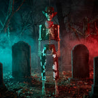 Witchwood™ Yescom Halloween 5.6Ft Life Size Skeleton Cowboy Detailed Costume Outdoor Indoor Haunted House Props Decor 2026
