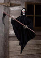 Witchwood™ Sunstar Reaper Light-Up Animated Hanging Halloween Decoration - 36 in