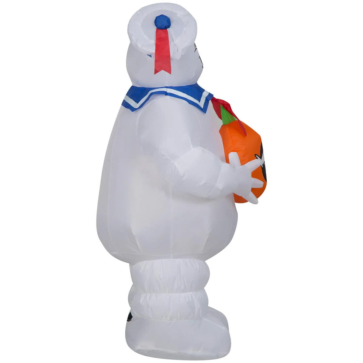 Witchwood™ 42 Airblown Blowup Inflatable Ghostbusters Stay Puft Marshmallow Man with Jack-O-Lantern Halloween Outdoor Yard Decoration