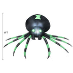 Witchwood™ Gymax 6FT Halloween Inflatable Blow-Up Spider w/ LED Lights Outdoor Yard Decoration