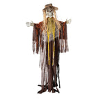 Witchwood™ 6 Ft. Standing Animated Skeletal Reaper Halloween Decoration