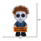Witchwood™ Universal Michael Myers in Blue Halloween Door Greeter Decoration, 18.5 in