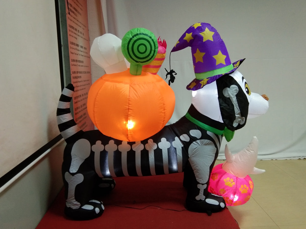 Witchwood™ 5 FT Inflatable Halloween Dog
