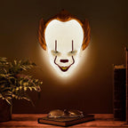 Witchwood™ Paladone Halloween White Pennywise Mask, 15.5" x 18.2"