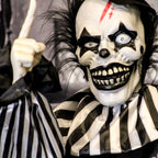 Witchwood™ 1.8 ft Groundbreaker Clown-Vile, Halloween Decoration, Multi-Color, HHFJCLOWN-2LSA